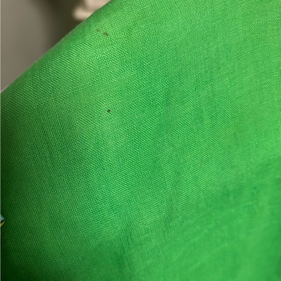 Talbots Green 100% Irish Linen Blazer Jacket Size 10 Medium Lagenlook - Picture 6 of 6